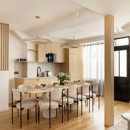 Luxury House With Ac - 6bd-12p - Batignolles * Paris